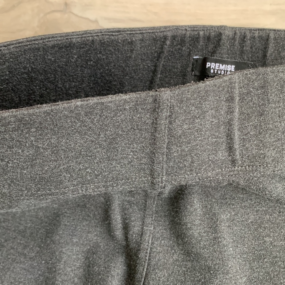 Premise M smoke Grey stretch riding style leggings - Picture 3 of 5